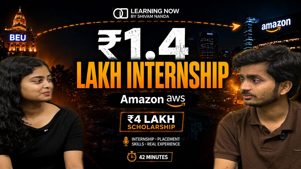 From GCE Gaya to Amazon 🚀 | Internship, DSA, Placements & College Life | Ft. Arpna Kumari