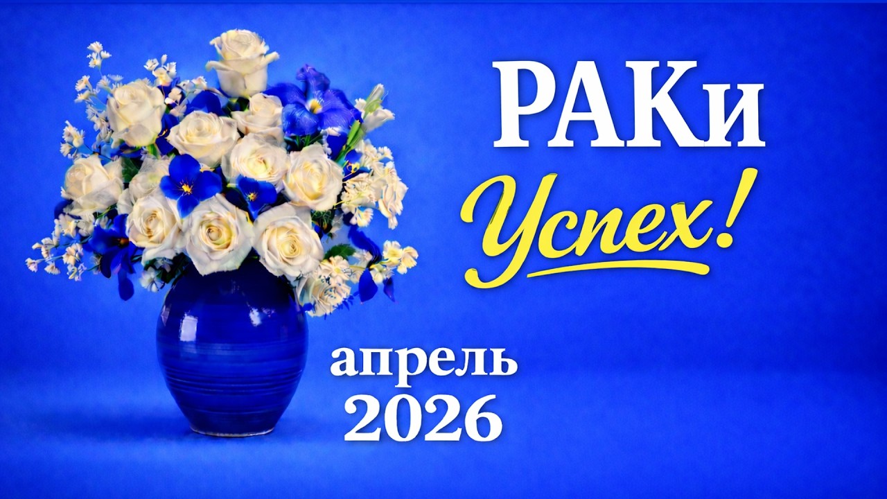 РАК - ТАРО ПРОГНОЗ на АПРЕЛЬ 2026 - ПРОГНОЗ РАСКЛАД ТАРО - ГОРОСКОП ОНЛАЙН ГАДАНИЕ