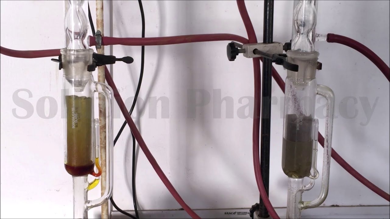 Soxhlet Extraction of Crude Drug and Solvent Recovery Method | Soxhlet Extraction | English