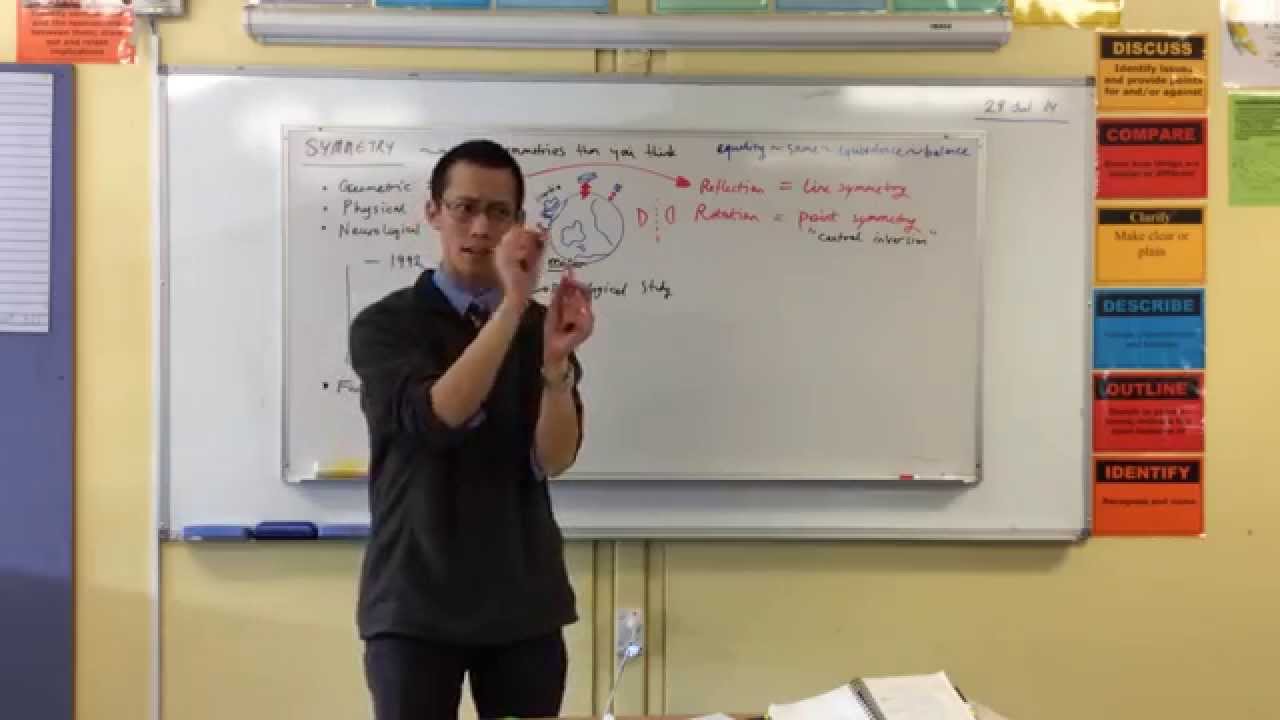 Central Inversion & Helical Symmetry