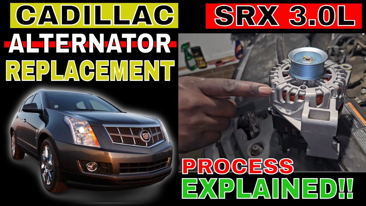 Cadillac SRX ( 2010 - 2016 ) Alternator Replacement (JOATD)