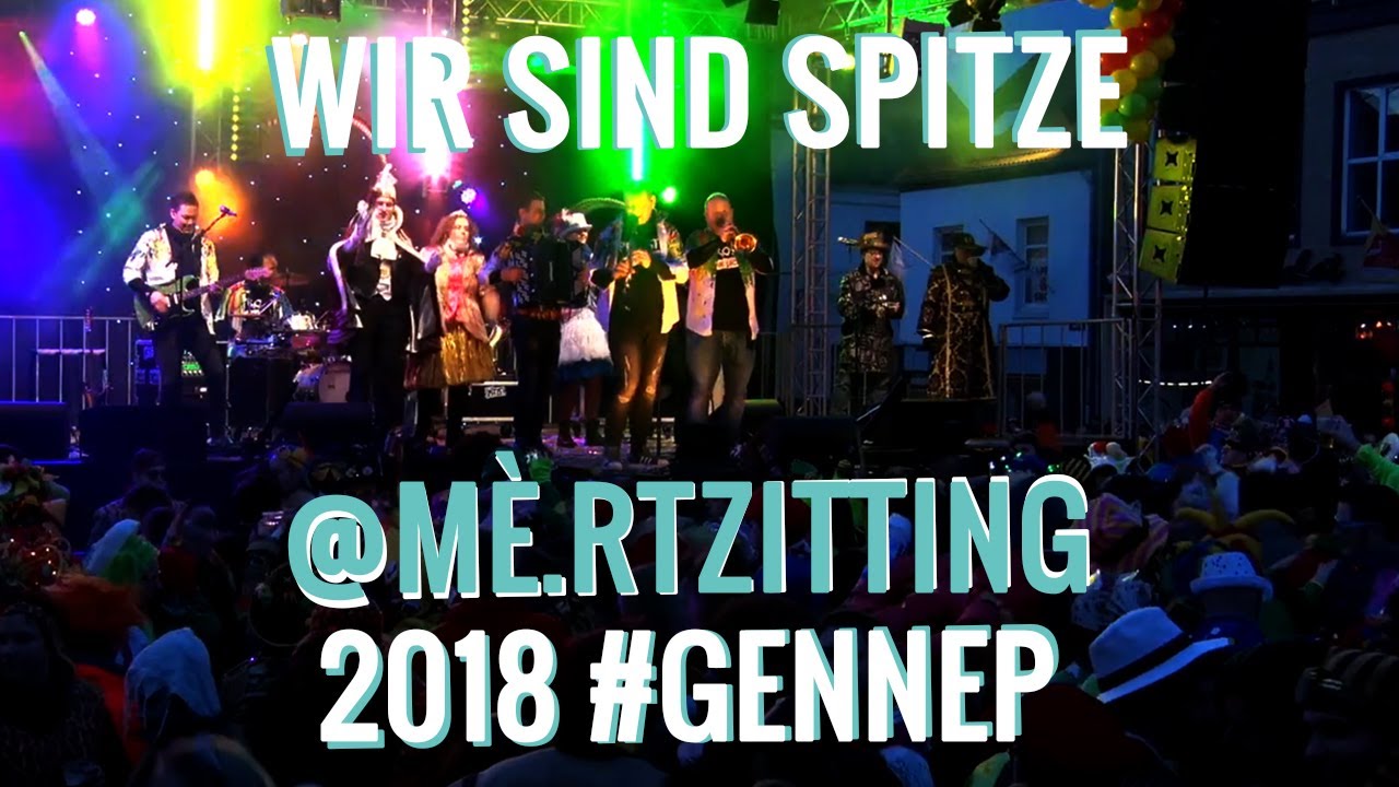 Carnaval in Gennep 2018: de Mé.rtzitting | Wir Sind Spitze