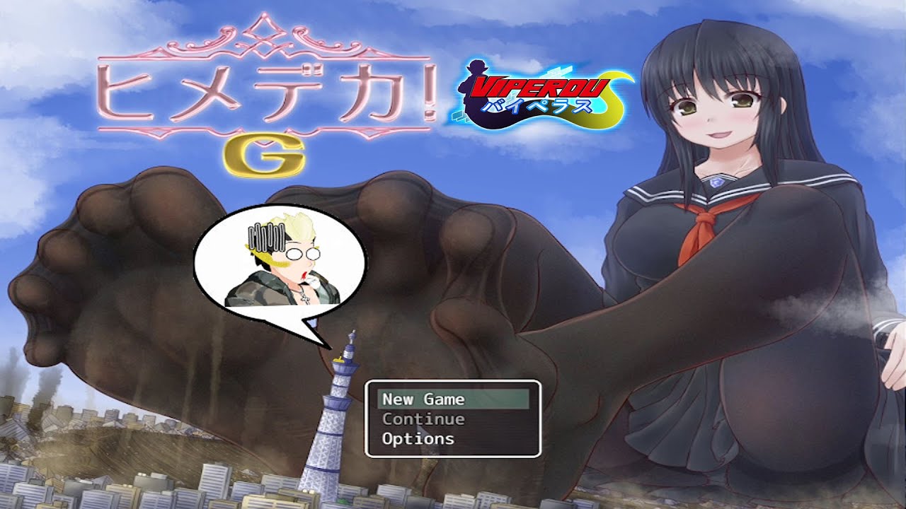 [Viperous] 🐍 VTuberEN Hime Deka G!  ヒメデカ!  G The Giant Japanese girl from Space! 🙍&zwj;♀️🌆