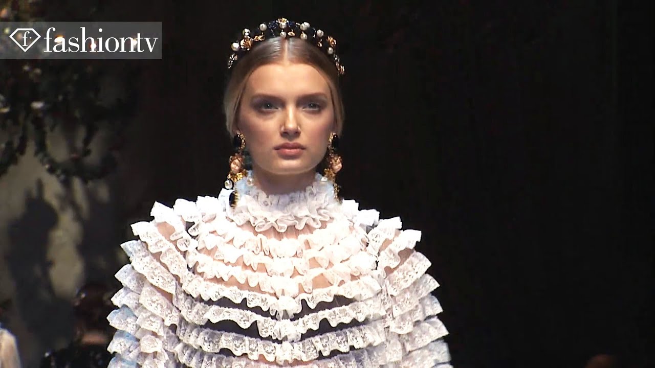 Dolce & Gabanna Fall 2012 Full Show ft Toni Garrn + Bianca Balti at Milan Fashion Week | FashionTV