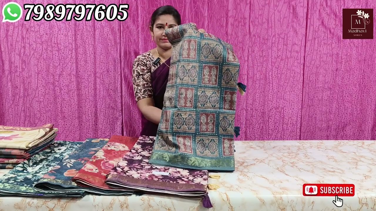 ✨Trending Light Weight Floral Printed Saree#trending #light #floral #sarees@Madhavi_saree_selections