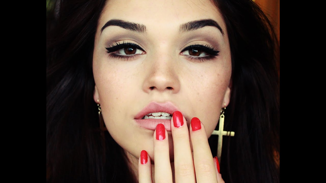 Lana Del Rey inspired make up tutorial