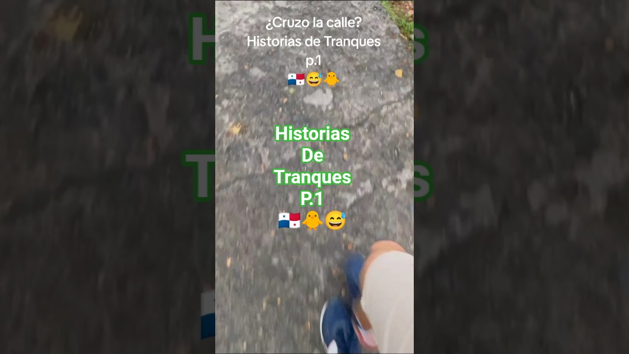 &iquest;Cruzo la calle? Historias de Tranques p.1 🇵🇦🐥😅