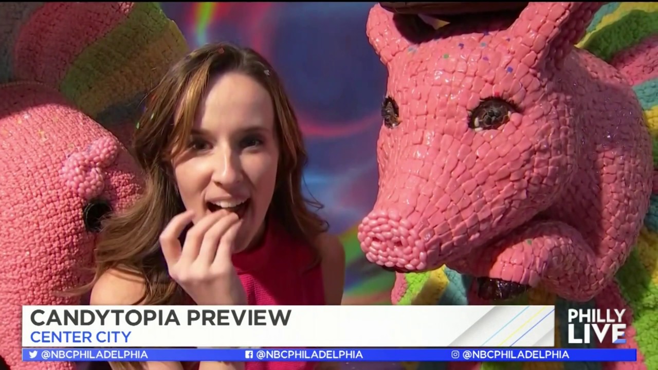 Candytopia: Philly's Sweetest Instagram Spot | NBC10's Philly Live