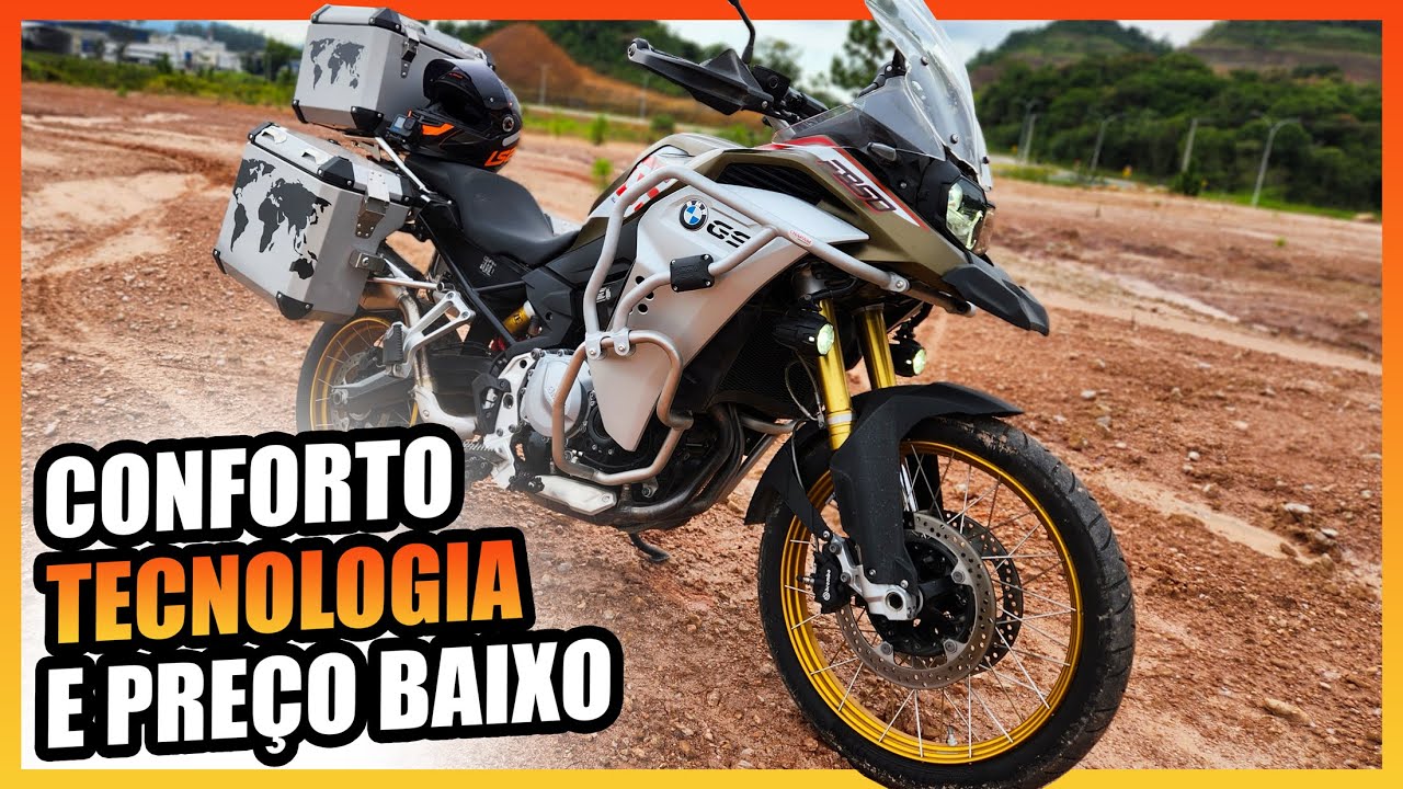 MOTO USADA BARATA E PERFEITA PARA VIAJAR *BMW F850GS ADVENTURE*