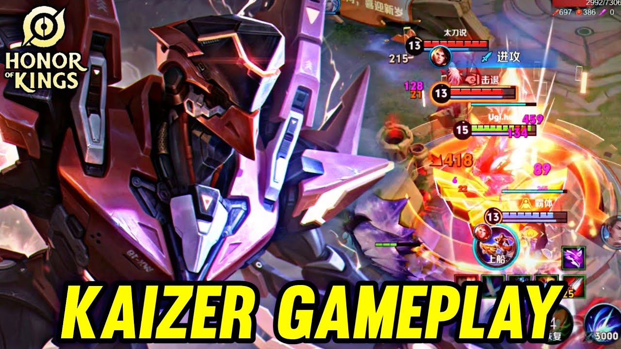 HOK : KAIZER GAMEPLAY | IN JUNGLE - HONOR OF KINGS