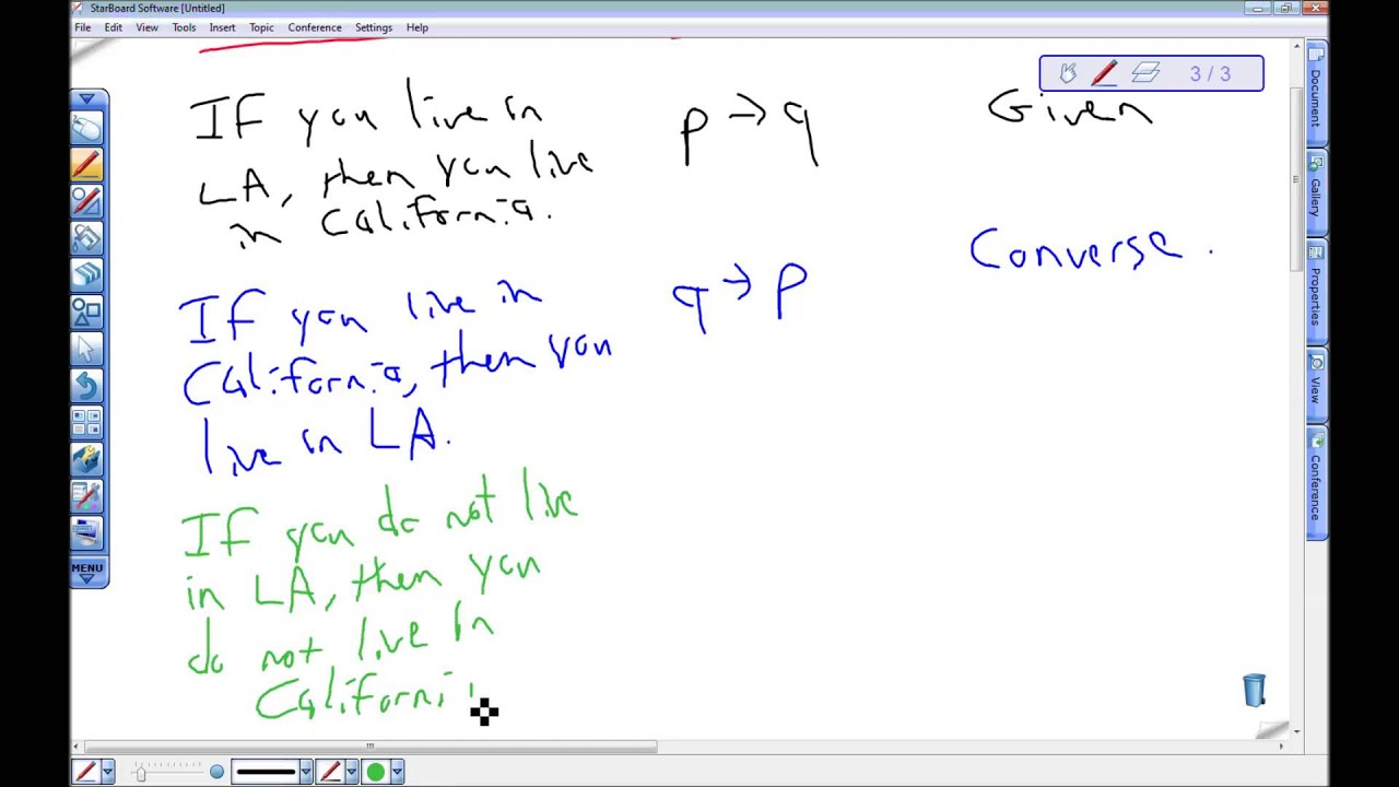 Variations on Conditional Statements