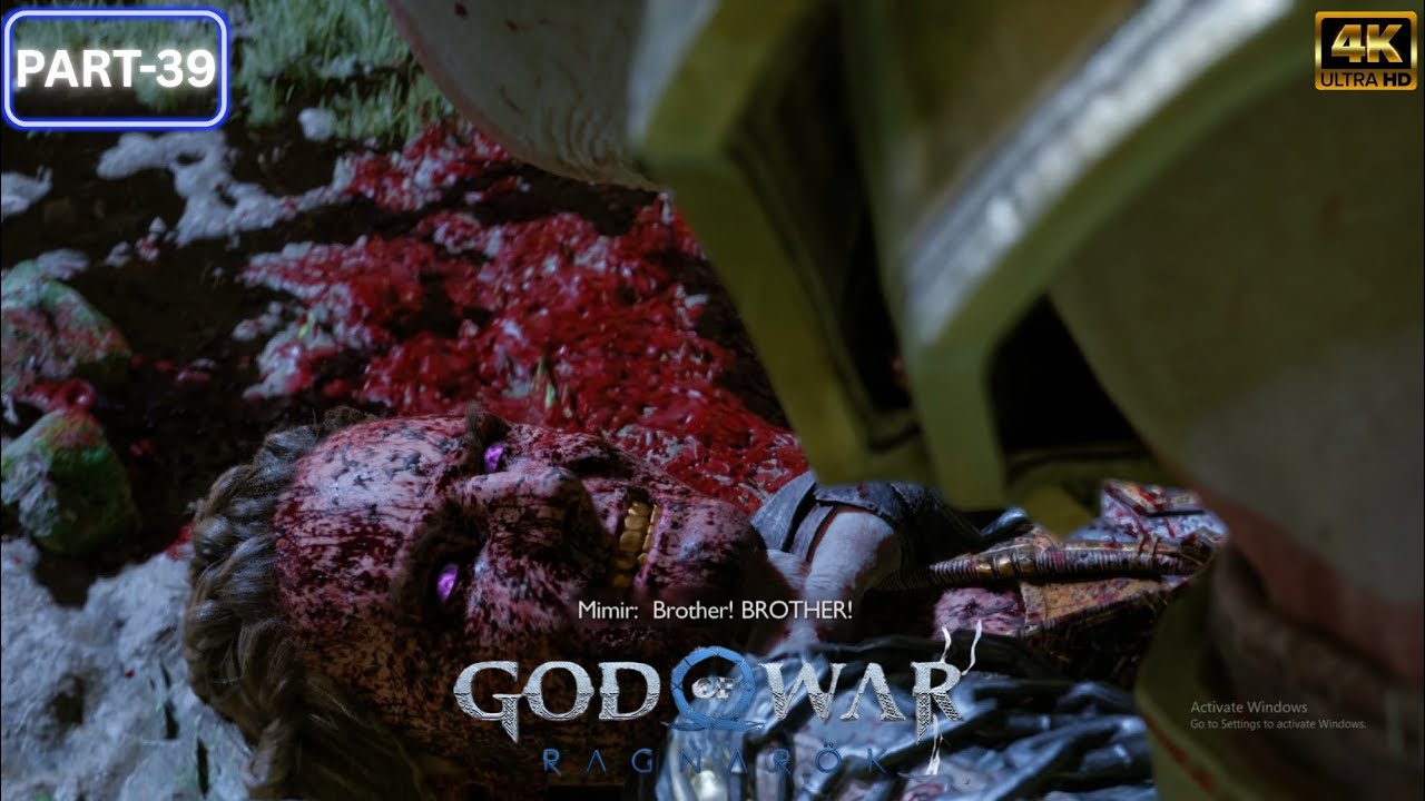God of War Ragnarok 4k gameplay