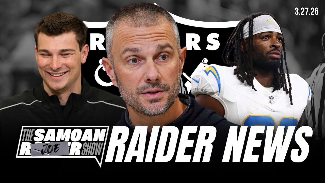 John Spytek SPEAKS on Raiders Off-Season, Najee Harris to Vegas? & More | The SR Show 3.27.26