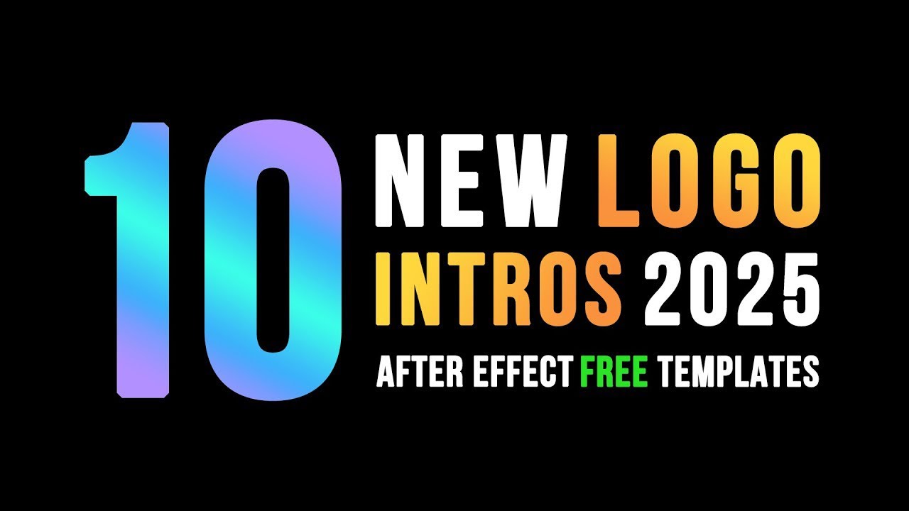 10 New Logo Intro After Effects Template Free Download For 2025
