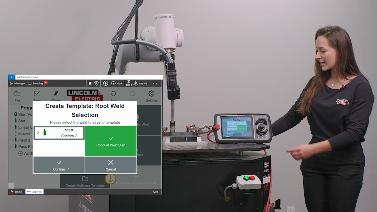 Cooper App - How to Create A Multi-Pass Weld Template - Cooper Welding Cobot