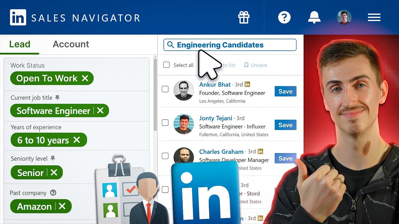 How To Use LinkedIn Sales Navigator for Recruiting? Find Top Candidates FAST!