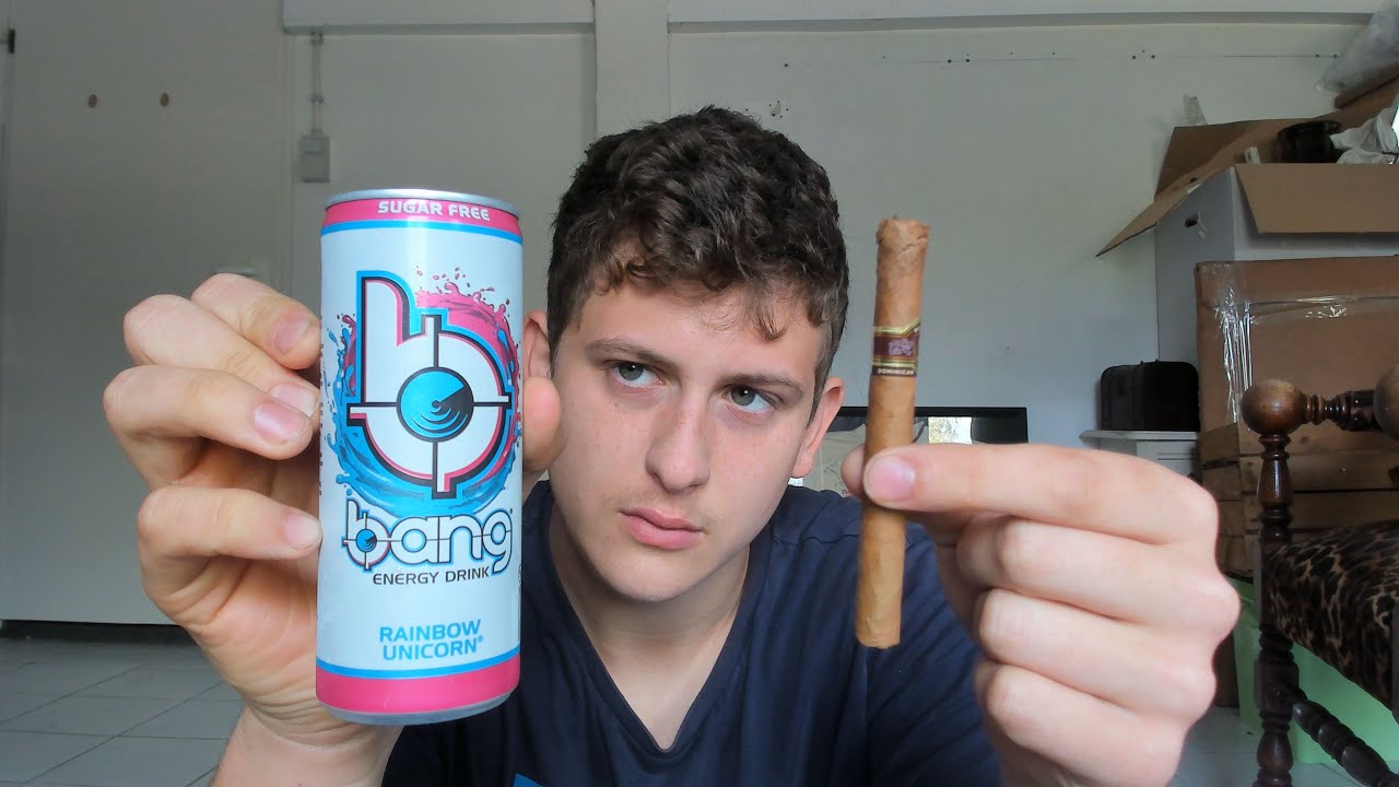 ASMR Cigar With BANG ENERGY 🌟 ( Super intense Sounds 😍!)