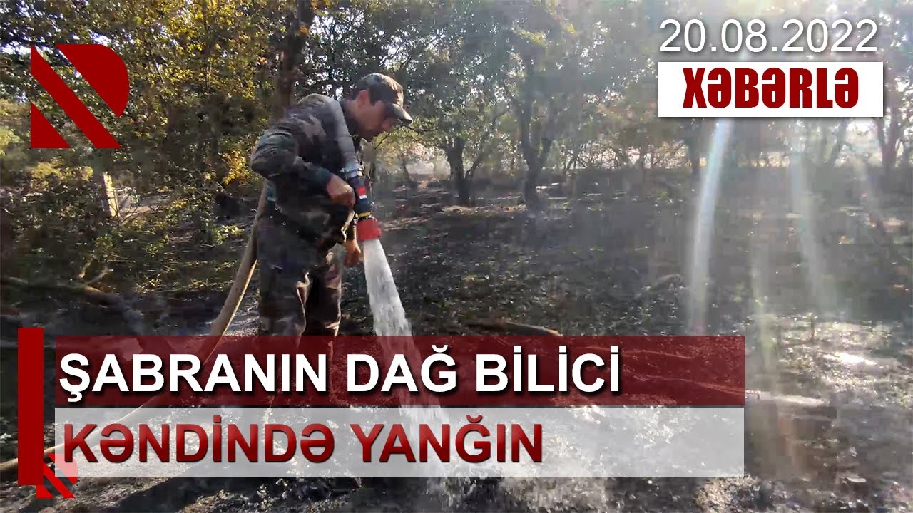 Şabranın Dağ Bilici kəndində bir ev tamamilə yanıb, çox sayda ev heyvanı tələf olub