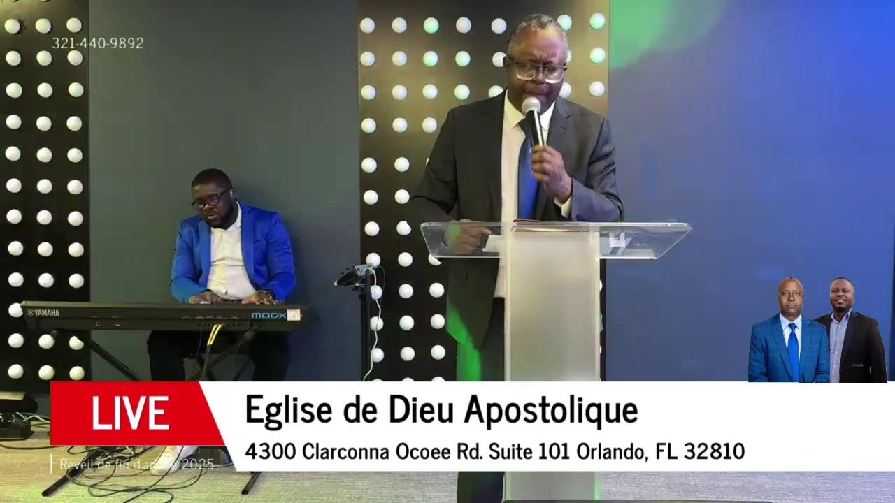 Service special de fin d’année - Eglise de Dieu Apostolique