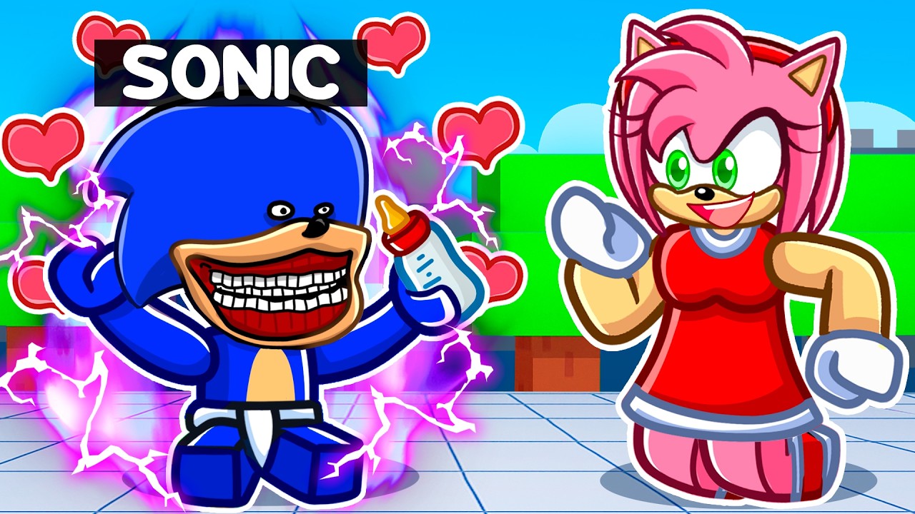Приручение SHIN SONIC в Roblox Strongest Battlegrounds!