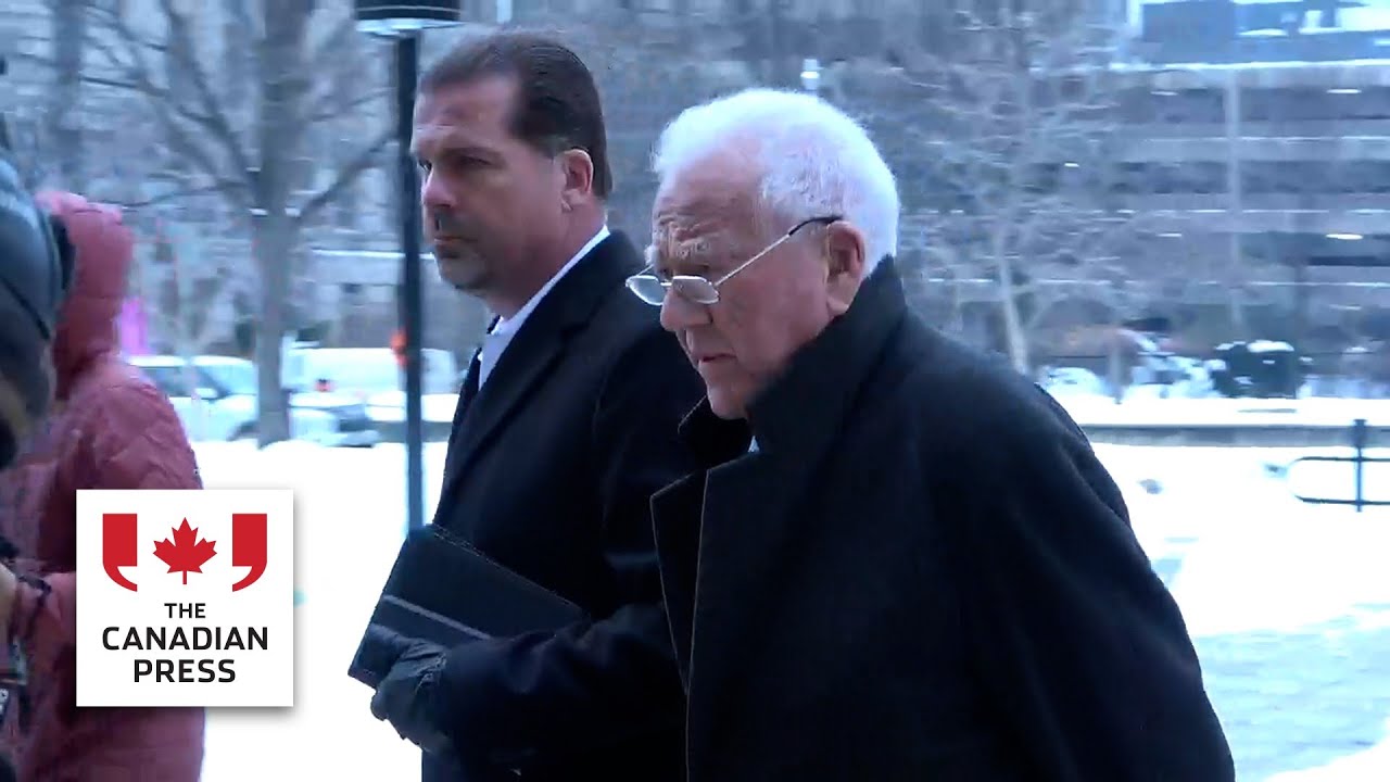 Frank Stronach arrives at Toronto court for sexual assault trial