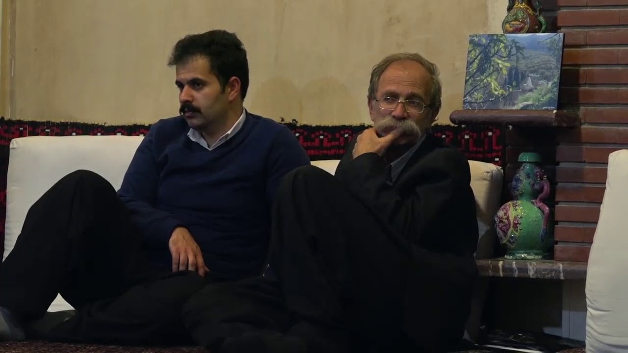 در محضر آسید نصرالدین حیدری(تنبور نوازی)