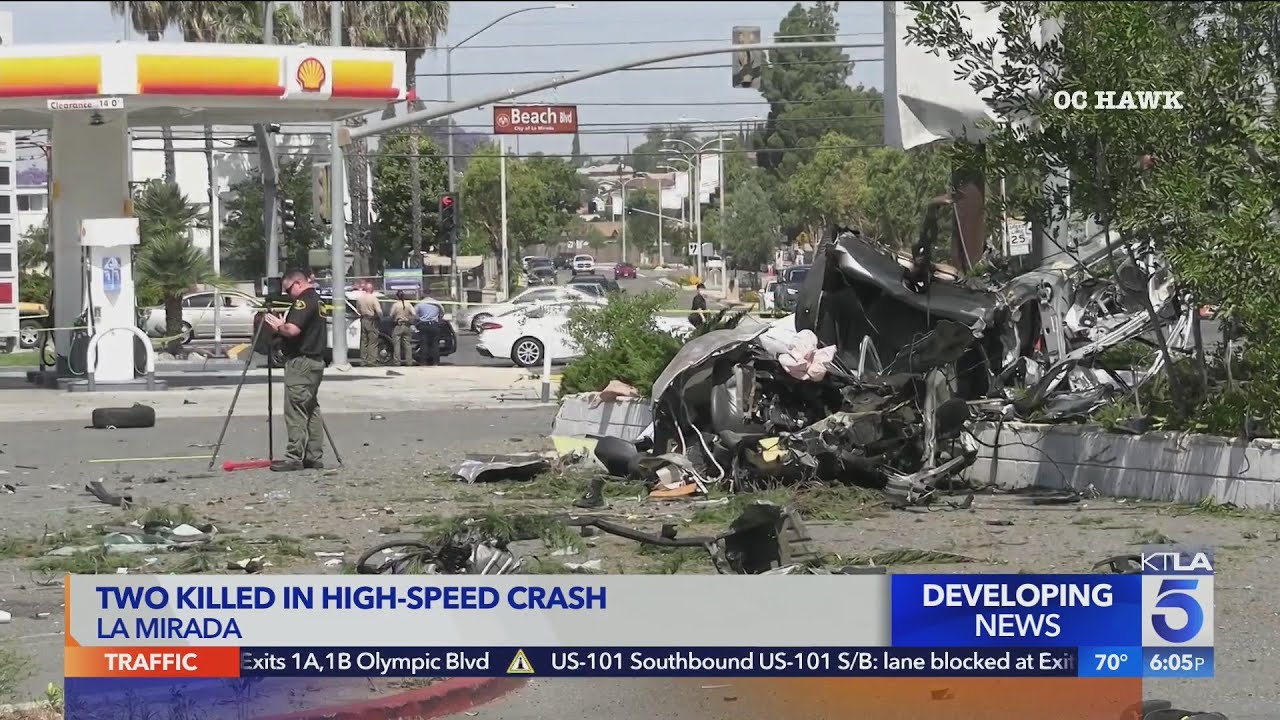 2 killed in La Mirada car crash