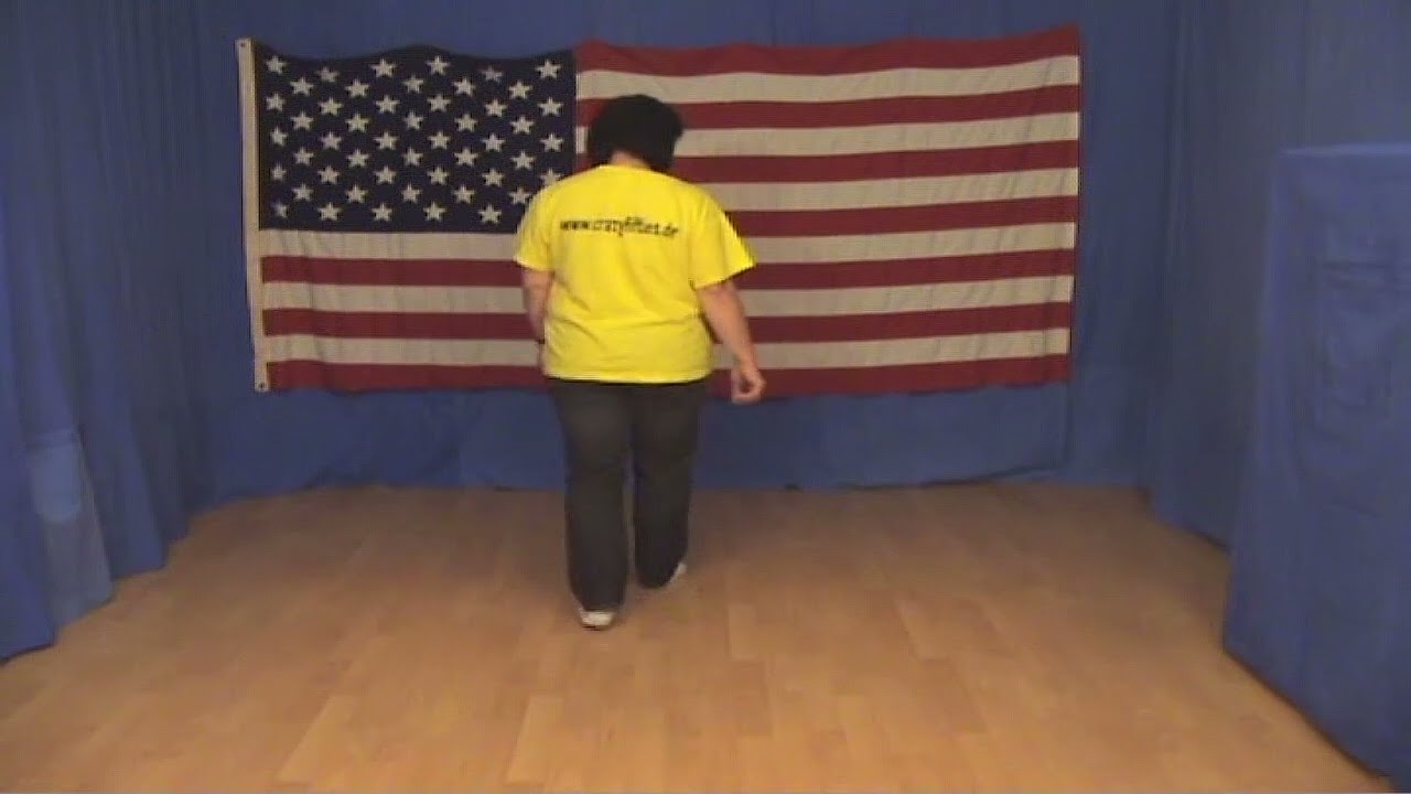 Line Dance deutsch Schritterklärung für Coastin