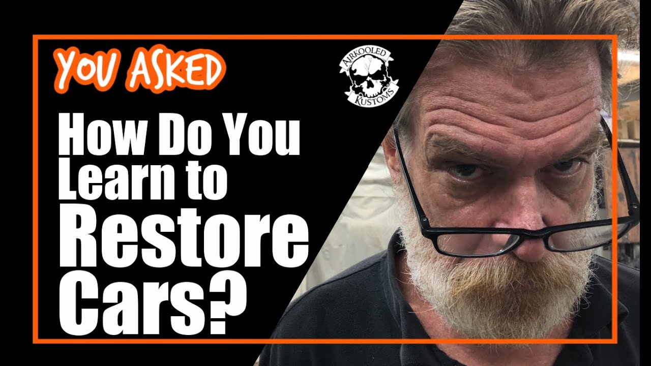 How Do You Learn How to Restore Cars #classiccars #carrestoration #volkswagen