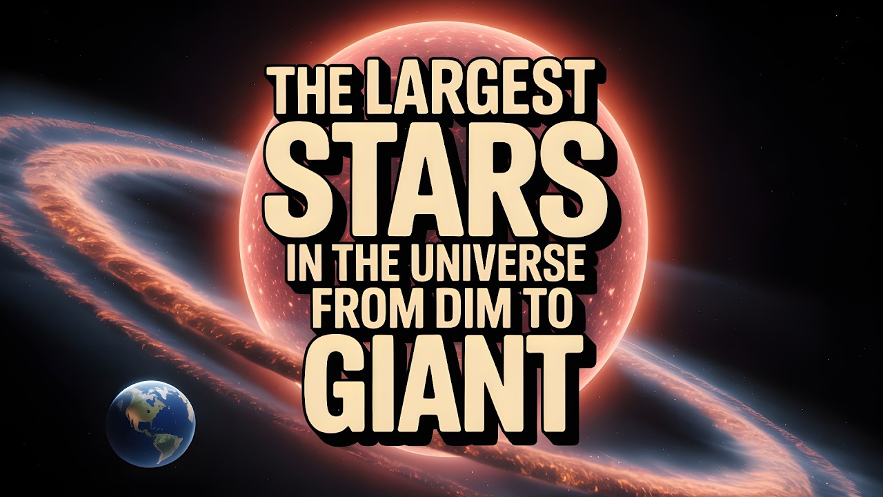 The Largest Star in the Universe From Dim to Giant