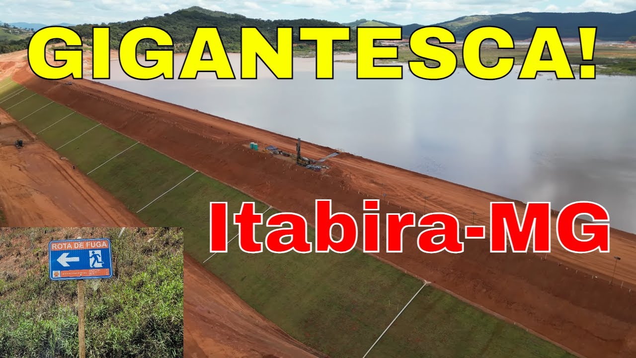 PARALISADO o ALTEAMENTO na Barragem de ITABIRUÇU! 16/03/2023