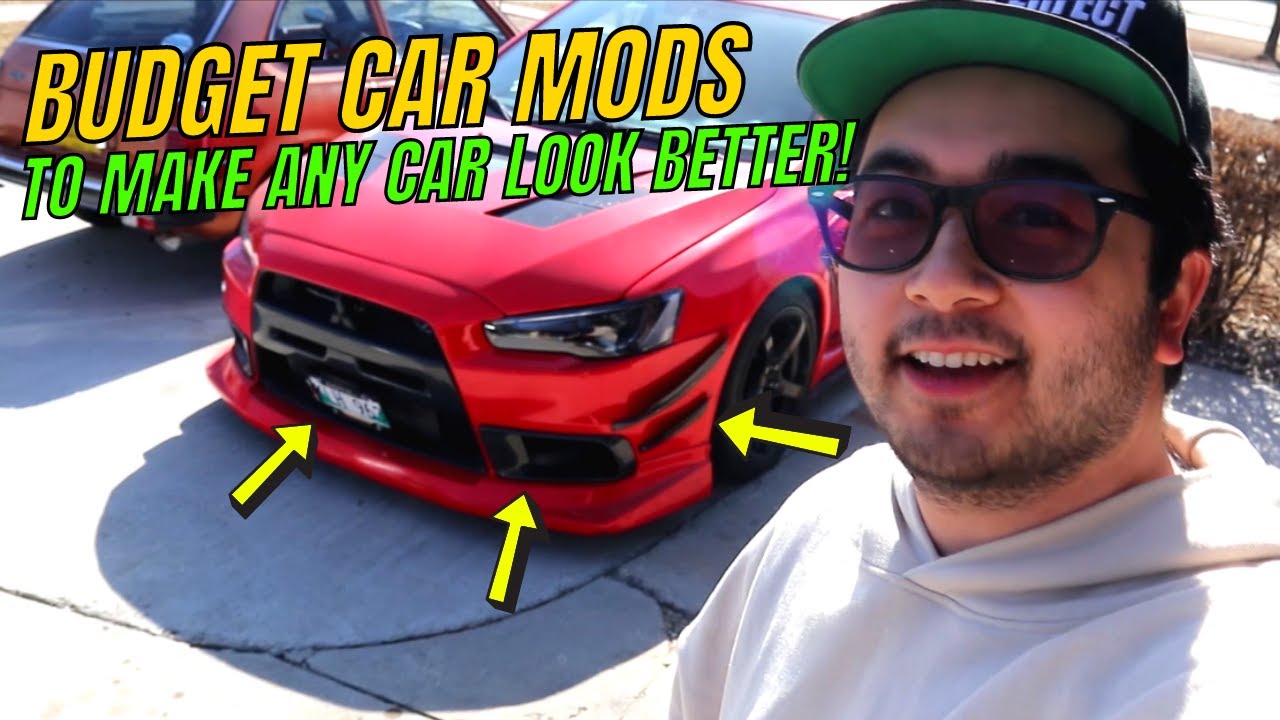 CHEAP MODS TO MAKE YOUR CAR LOOK BETTER! | Evo X
