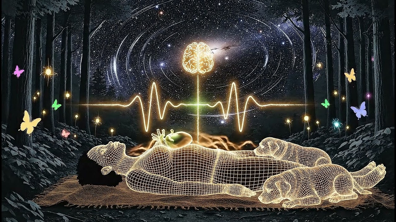 432Hz Fall Asleep Fast – Calm Nervous System, Deep Sleep & Full Body Recovery While You Sleep