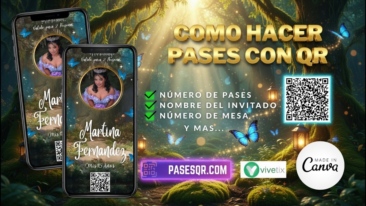 Crea tus pases con QR GRATIS en minutos y escanea sin complicaciones