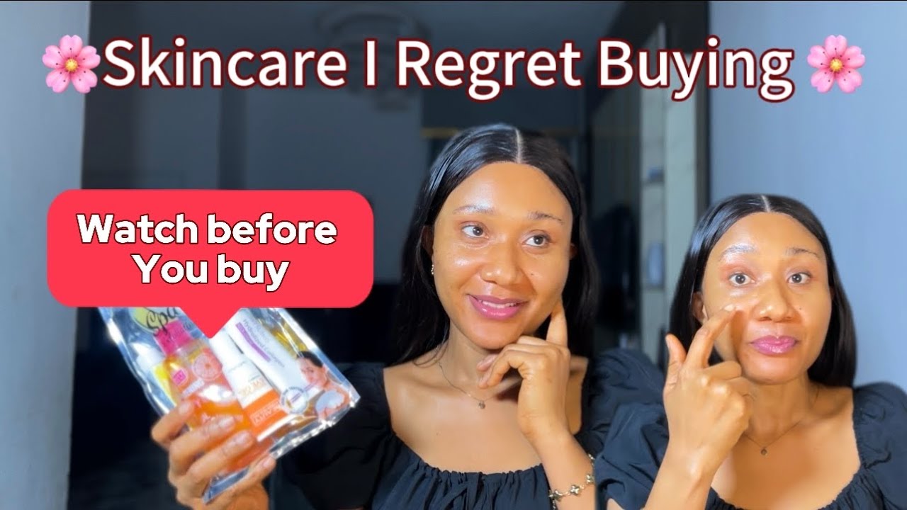 SKINCARE PRODUCTS I REGRET BUYING/skincare products I will not be repurchasing.