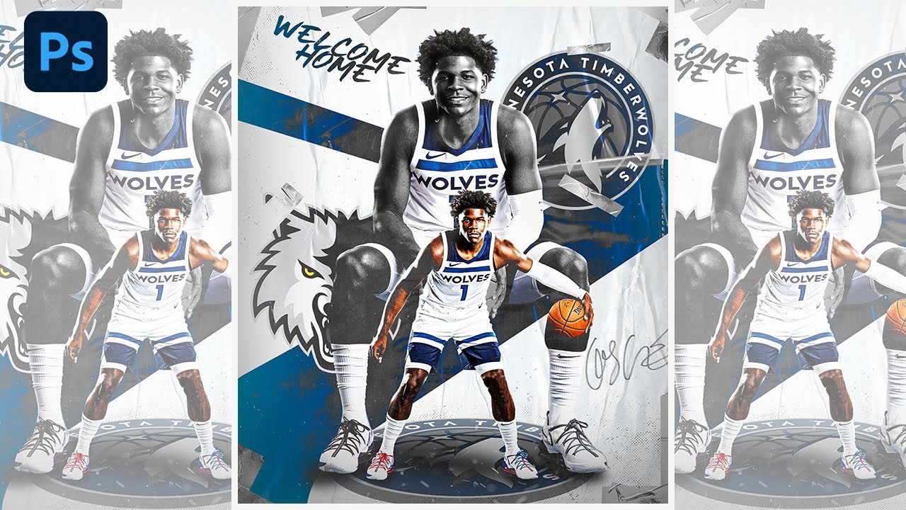 NBA Sports Design Breakdown | Beginner Tutorial |