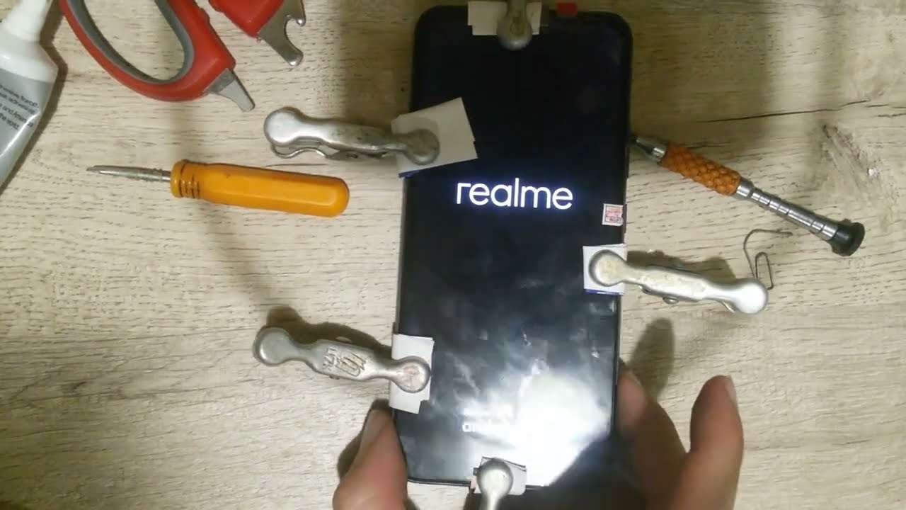 Realme C11(2021) замена дисплейного модуля