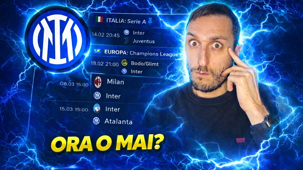 INTER: è il mese DECISIVO per lo SCUDETTO?