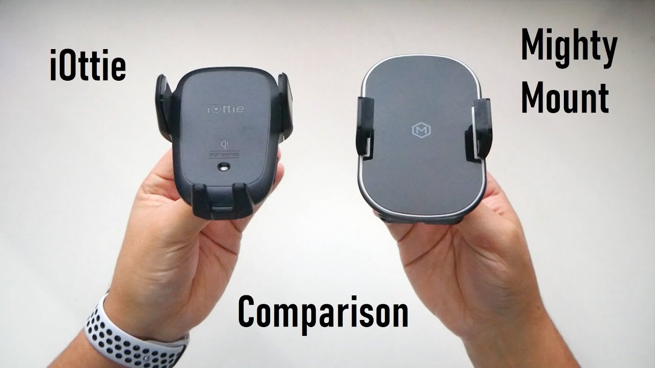 Mighty Mount & iOttie - Automatic Wireless Car Mount Comparison