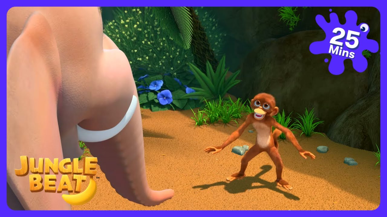 Jungle Beat - Il prato che vola via | Cartoni per Bambini | WildBrain Circo - Italiano