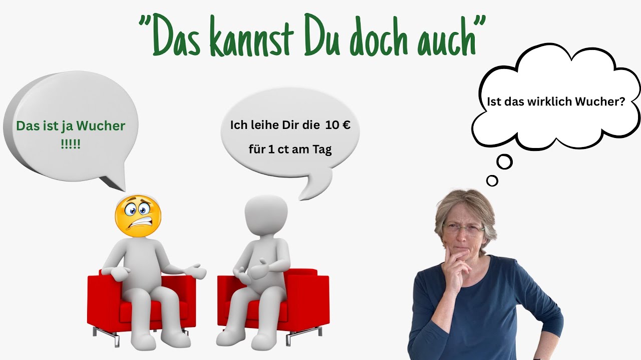 Zinsrechnung- Ist das wirklich Wucher? - Zinssatz berechnen