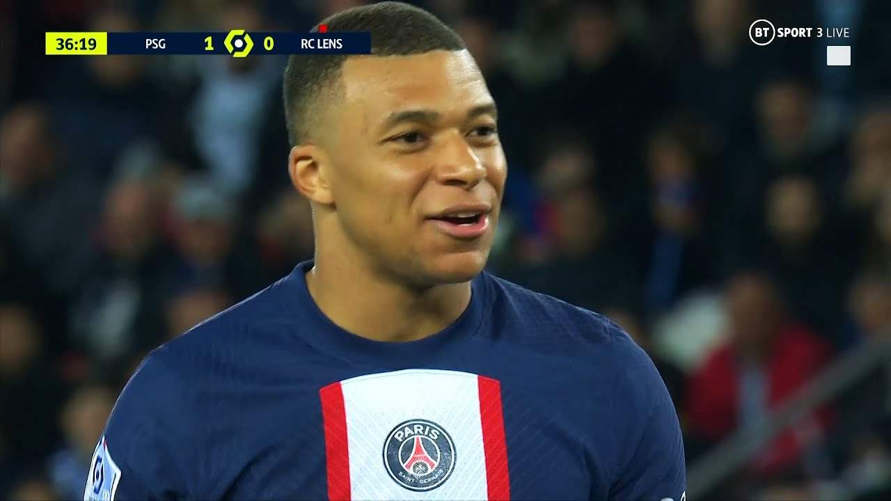 Kylian Mbappe vs Lens (15/04/2023) HD 1080i