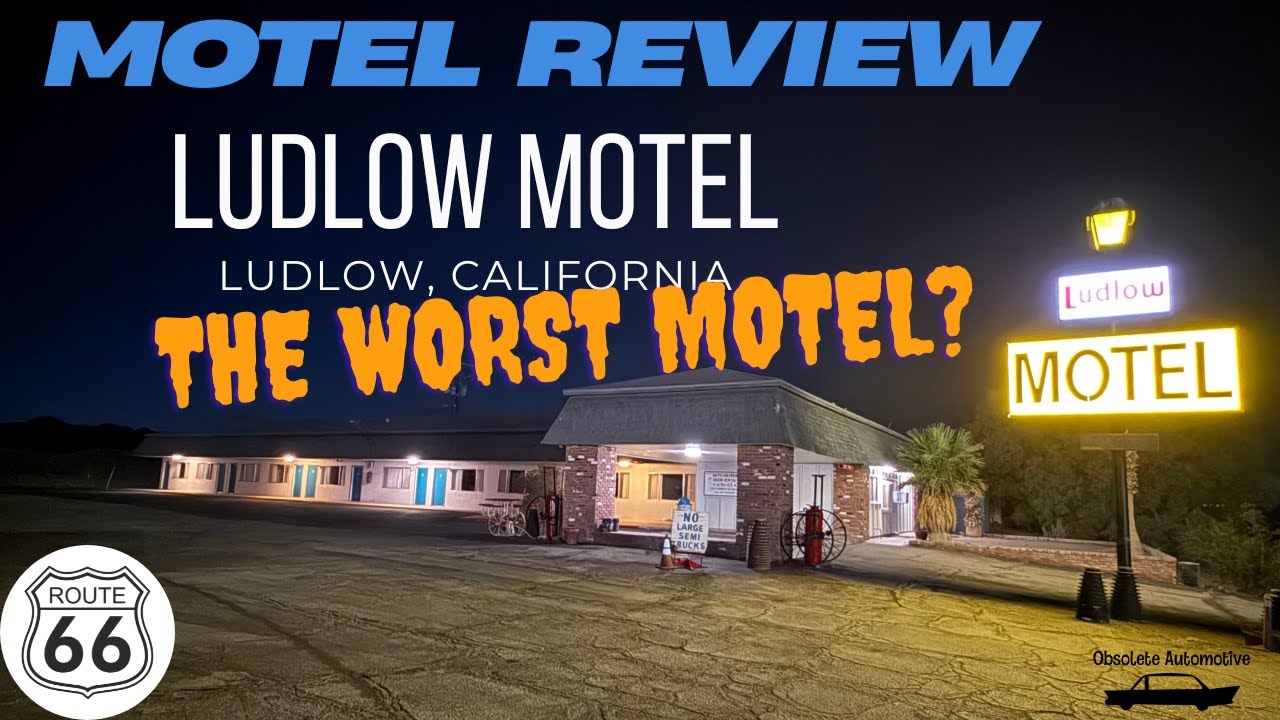 Обзор мотеля: Ludlow Motel — Ладлоу, Калифорния, рейтинг отелей на шоссе 66 в США