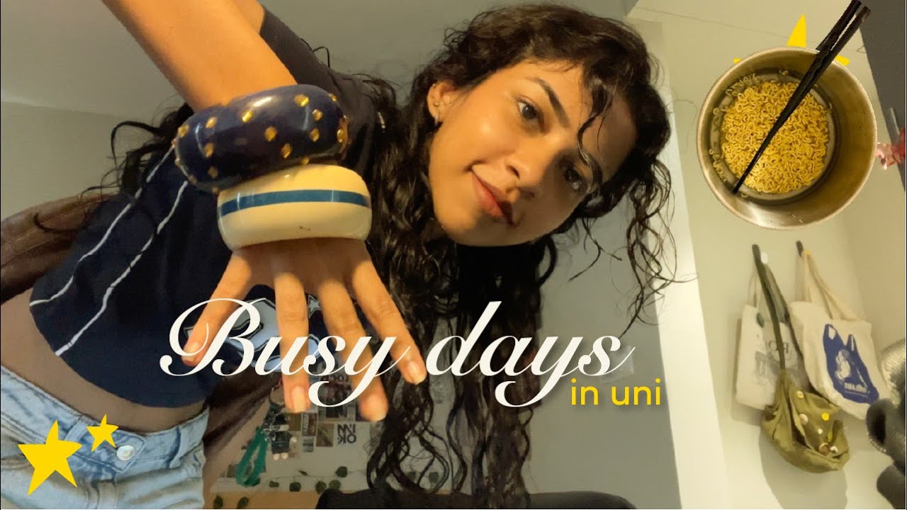 busy uni days ★ || design student