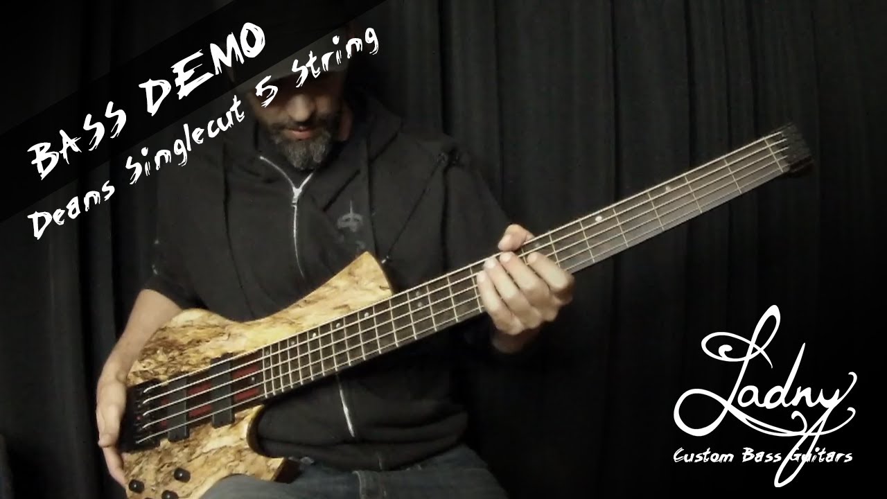 Deans Spalted Single Cut 5 String!