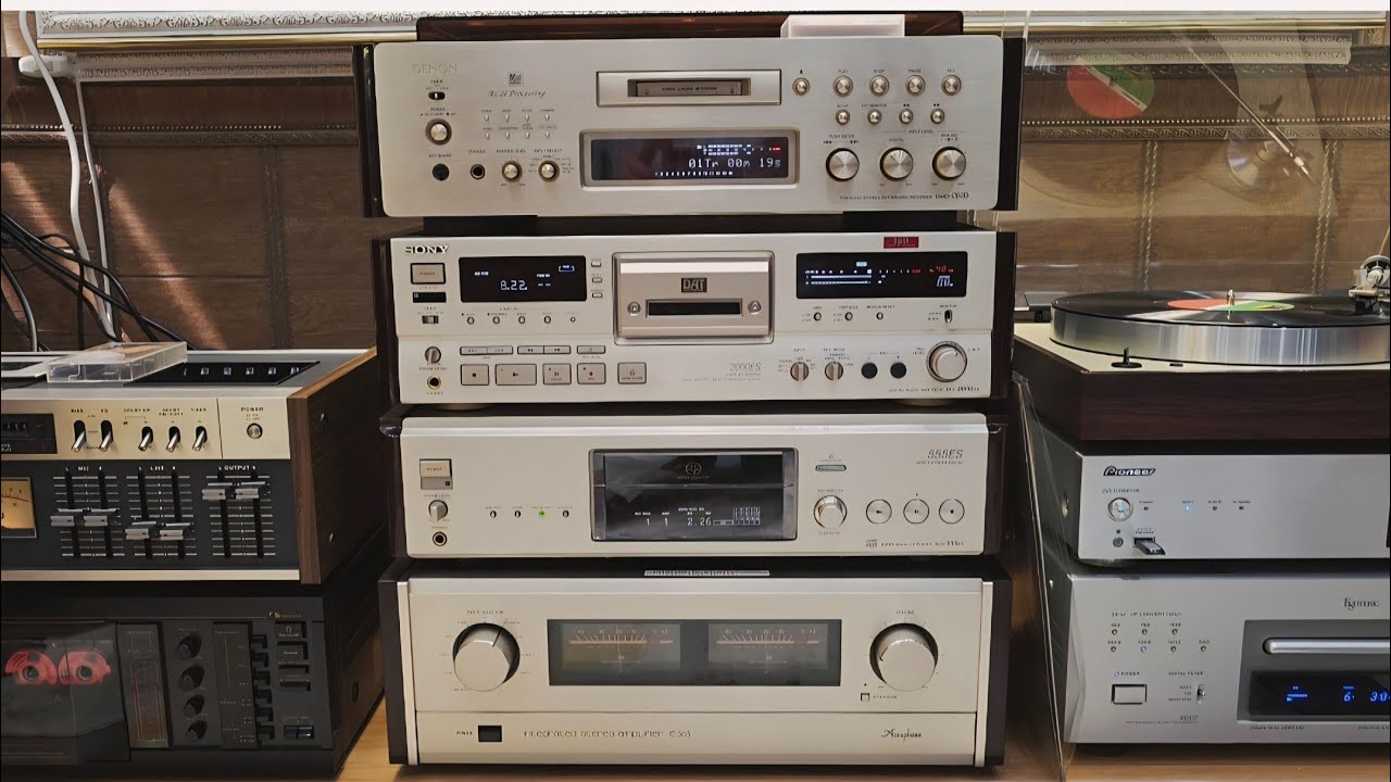 Lắp bộ dàn cho anh khách : MD Denon S10, DAT Sony 2000ES, N50A...MD Sài Gòn : 0907406222