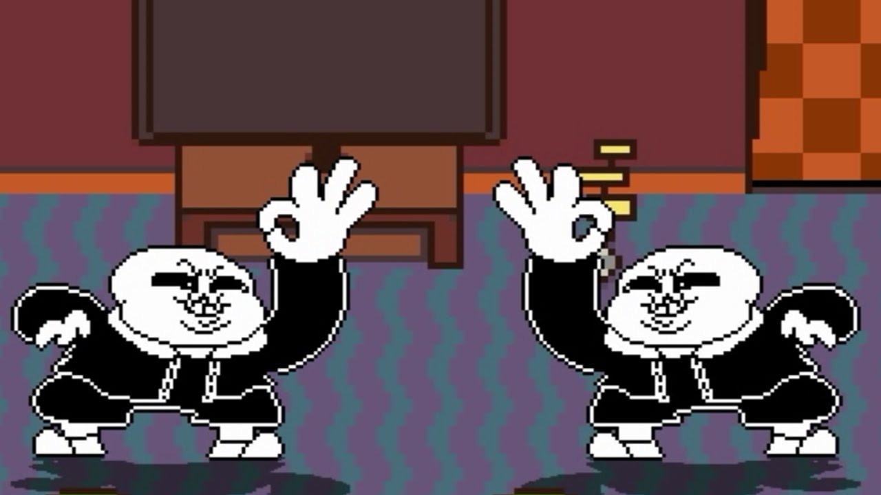 Let's play MUGEN - POWER UP Funny Underpants Sans vs. Sans' MUGEN Characters