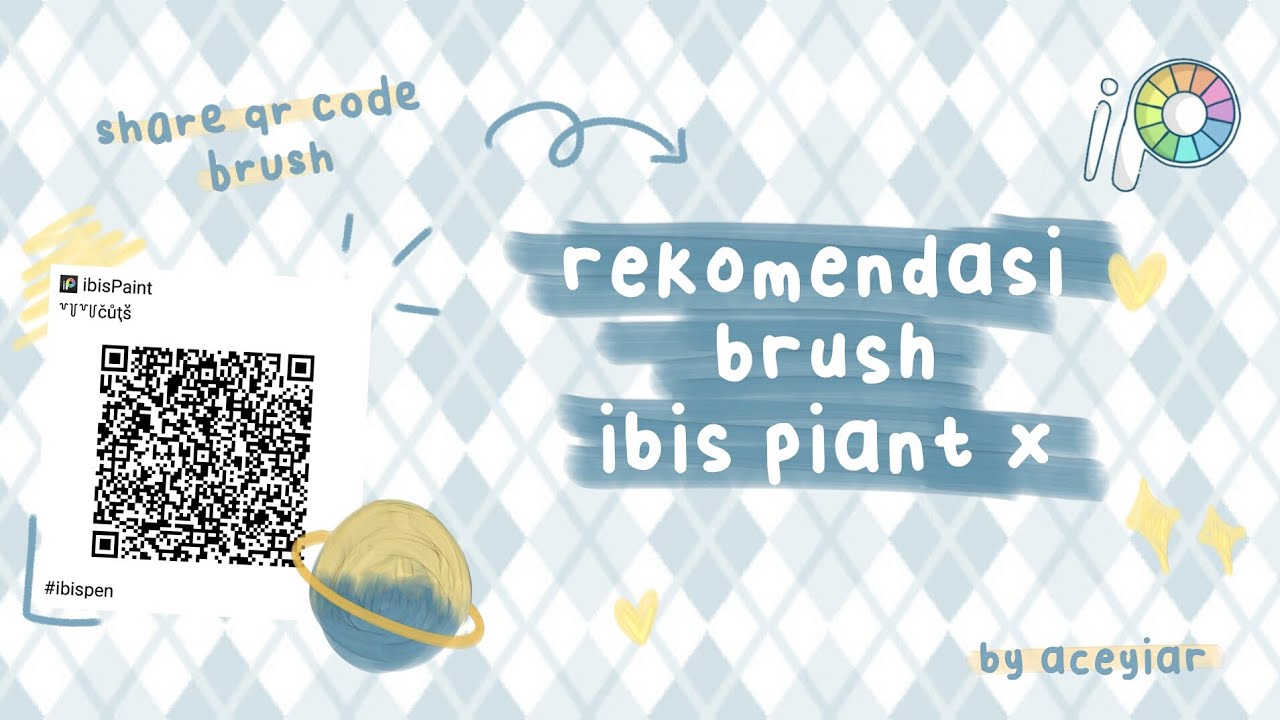 rekomendasi brush ibis paint x | share ibispaint code qr brushes w/samples (part 2)