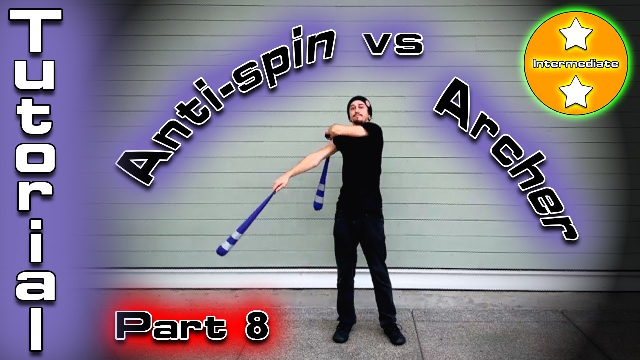 Poi Tutorial: Archer vs Anti, Part 8 ft. Darrin Waller || Flow on Fire