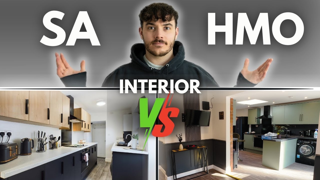 Serviced Accommodation vs. HMO Interior Spec | UK Property #Vlog70